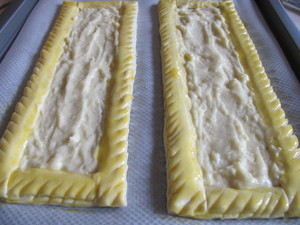 tarte feuilletee poires